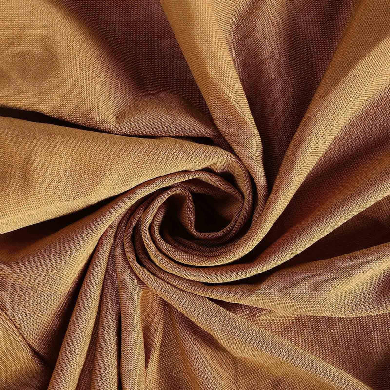 Spandex Folding Chair Cover with Glittered Metallic Back