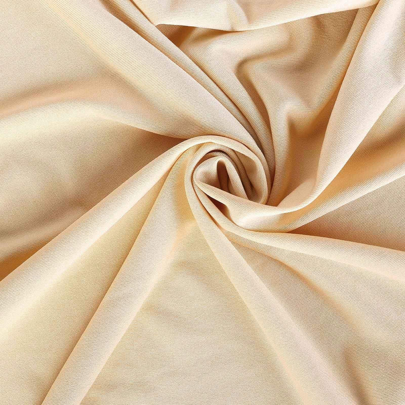 Spandex Folding Chair Cover with Glittered Metallic Back