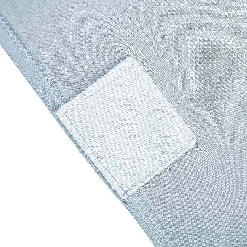 Spandex Folding Chair Cover with Glittered Metallic Back