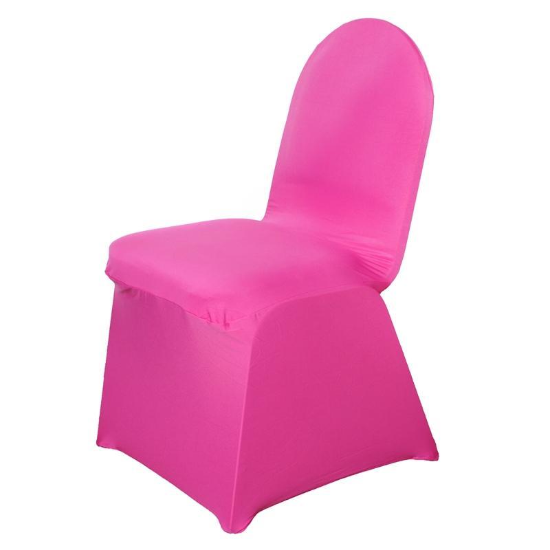 Spandex Stretchable Chair Cover Wedding Decorations CHAIR_SPX_FUSH