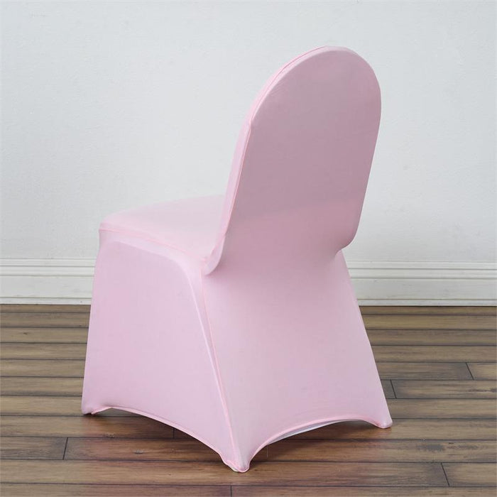 Spandex Stretchable Chair Cover Wedding Decorations CHAIR_SPX_PINK
