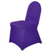 Spandex Stretchable Chair Cover Wedding Decorations CHAIR_SPX_PURP