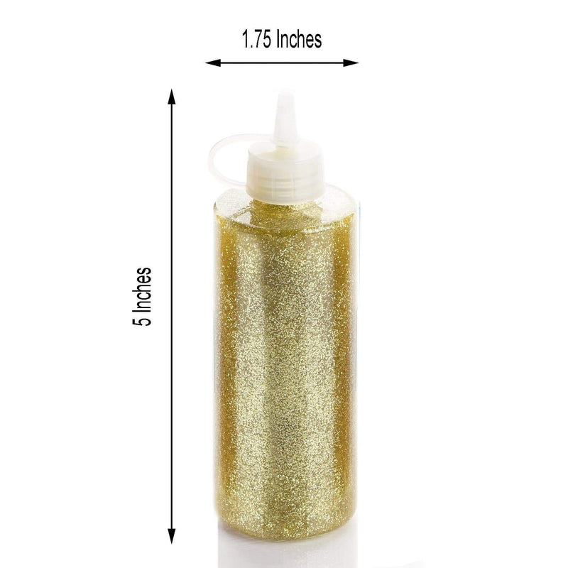 Sparkly Extra Fine DIY Art Glitter Glue 4 oz Bottle