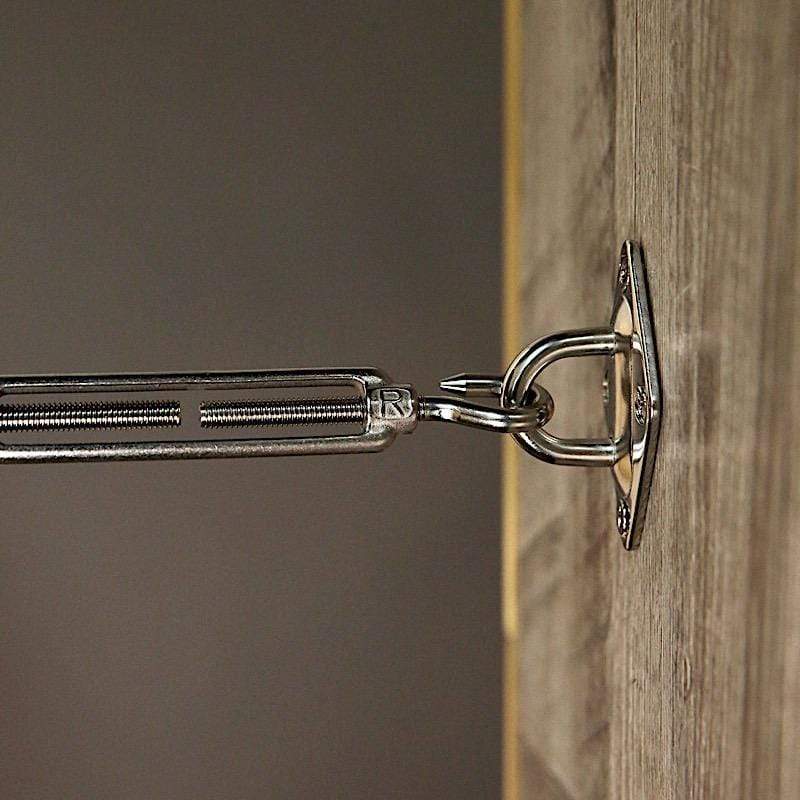 Stainless Steel Triangle Sun Shade Sail Installation Tools Kit - Silver BKDP_SAIL_TRI_TOOL1_6