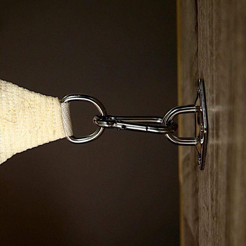 Stainless Steel Triangle Sun Shade Sail Installation Tools Kit - Silver BKDP_SAIL_TRI_TOOL1_6