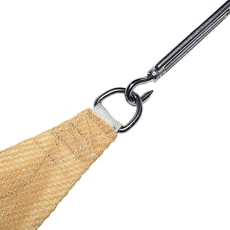 Stainless Steel Triangle Sun Shade Sail Installation Tools Kit - Silver BKDP_SAIL_TRI_TOOL1_6