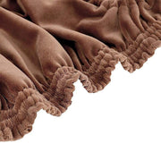 Stretchable Velvet Chair Seat Cushion Cover