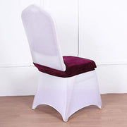 Stretchable Velvet Chair Seat Cushion Cover