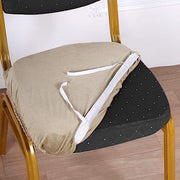 Stretchable Velvet Chair Seat Cushion Cover