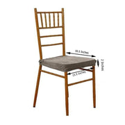 Stretchable Velvet Chair Seat Cushion Cover