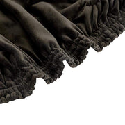 Stretchable Velvet Chair Seat Cushion Cover