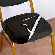 Stretchable Velvet Chair Seat Cushion Cover