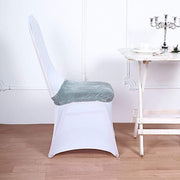 Stretchable Velvet Chair Seat Cushion Cover
