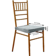 Stretchable Velvet Chair Seat Cushion Cover