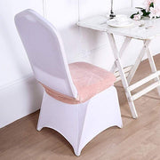 Stretchable Velvet Chair Seat Cushion Cover