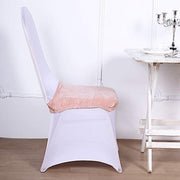 Stretchable Velvet Chair Seat Cushion Cover