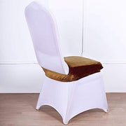 Stretchable Velvet Chair Seat Cushion Cover