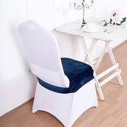 Stretchable Velvet Chair Seat Cushion Cover