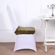 Stretchable Velvet Chair Seat Cushion Cover