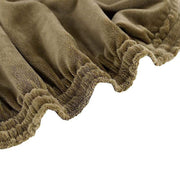 Stretchable Velvet Chair Seat Cushion Cover