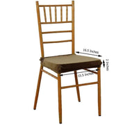 Stretchable Velvet Chair Seat Cushion Cover