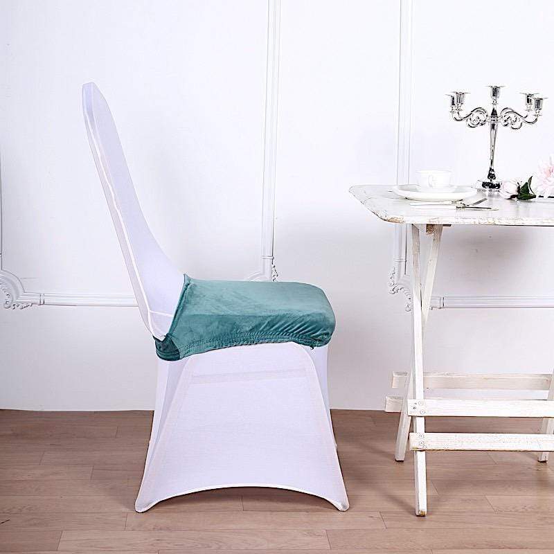 Stretchable Velvet Chair Seat Cushion Cover