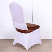 Stretchable Velvet Chair Seat Cushion Cover