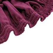 Stretchable Velvet Chair Seat Cushion Cover