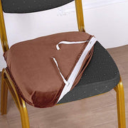 Stretchable Velvet Chair Seat Cushion Cover