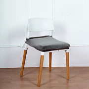 Stretchable Velvet Chair Seat Cushion Cover