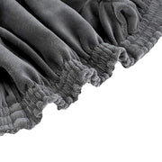 Stretchable Velvet Chair Seat Cushion Cover