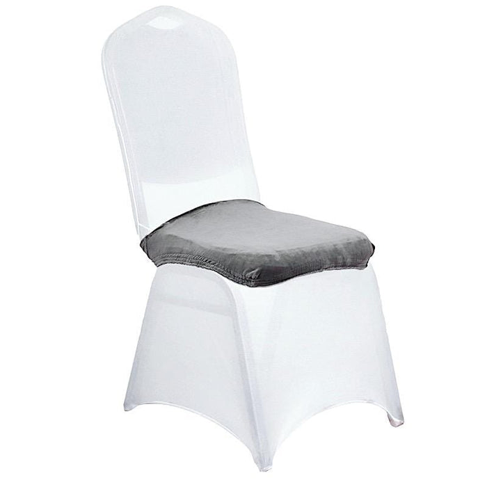 Stretchable Velvet Chair Seat Cushion Cover FURN_CUSHVEL02_044