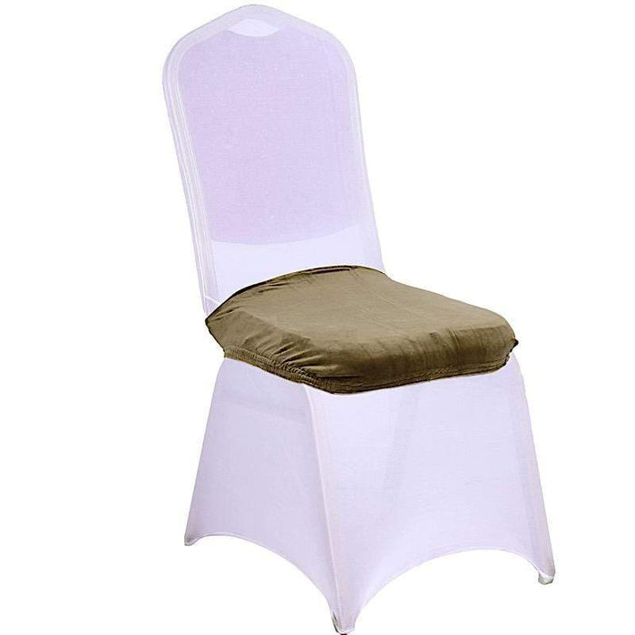 Stretchable Velvet Chair Seat Cushion Cover FURN_CUSHVEL02_052