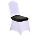 Stretchable Velvet Chair Seat Cushion Cover FURN_CUSHVEL02_CHOC