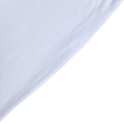 Swag Back Ruched Fitted Premium Spandex Banquet Chair Cover