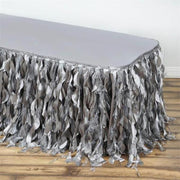 Taffeta Curly Table Skirt