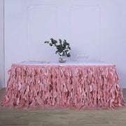 Taffeta Curly Table Skirt