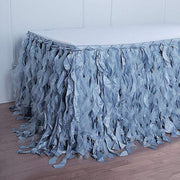 Taffeta Curly Table Skirt