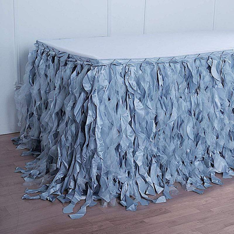 Taffeta Curly Table Skirt