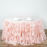 Taffeta Curly Table Skirt