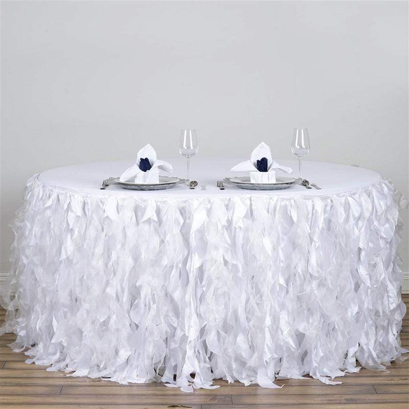 Taffeta Curly Table Skirt SKT_03_001_14