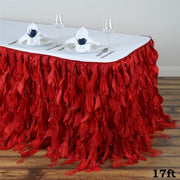 Taffeta Curly Table Skirt SKT_03_017_17
