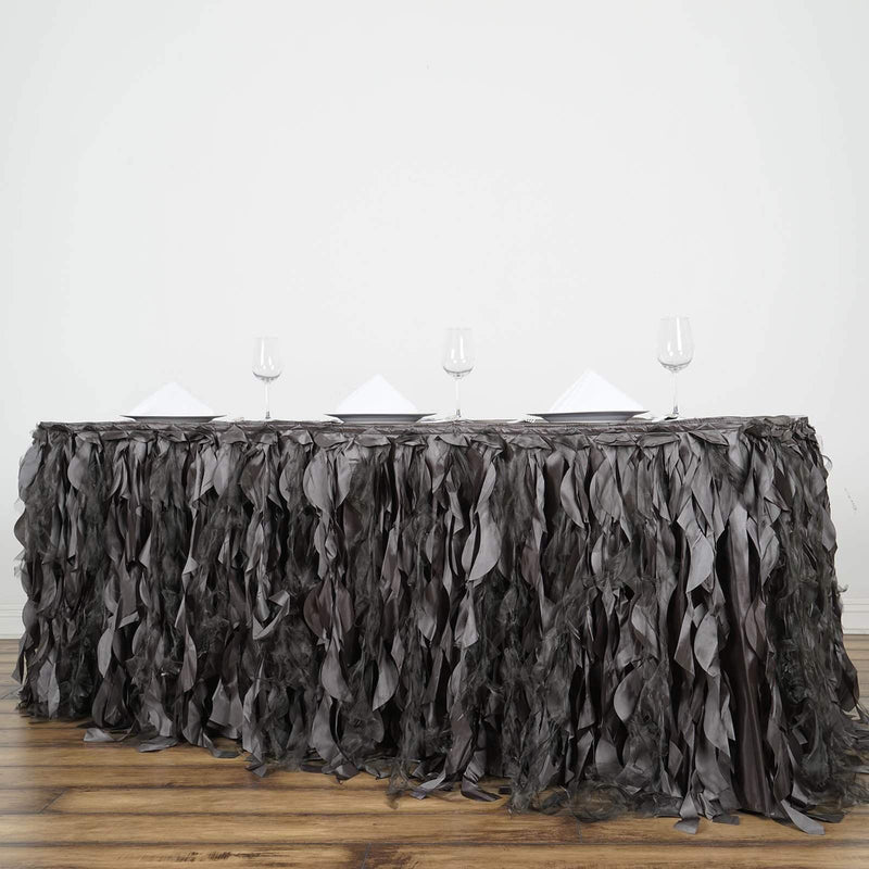 Taffeta Curly Table Skirt SKT_03_044_14