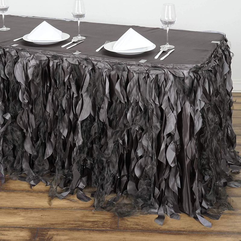 Taffeta Curly Table Skirt SKT_03_044_17