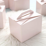 Tote Boxes with Handles for Wedding Favors