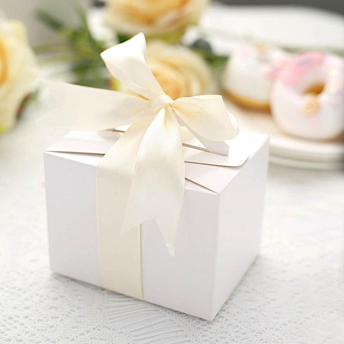 Tote Boxes with Handles for Wedding Favors