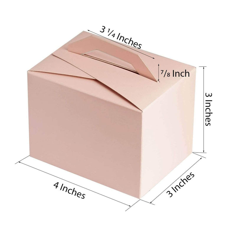 Tote Boxes with Handles for Wedding Favors