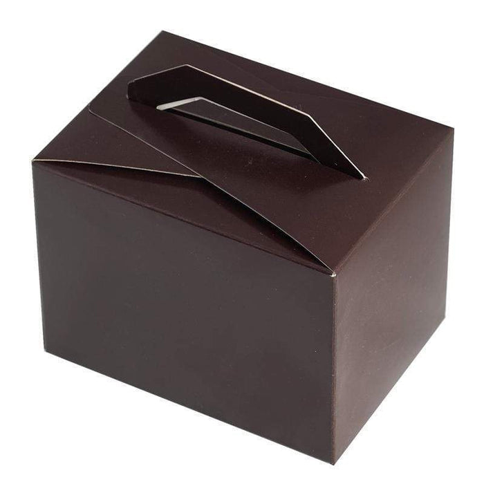 Tote Boxes with Handles for Wedding Favors BOX_18_CHOC