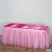 Two Layers Tulle Table Skirt SKT_T03_PINK_17