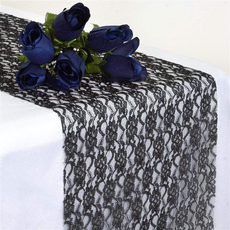 Wedding Lace Flowers Table Runner
